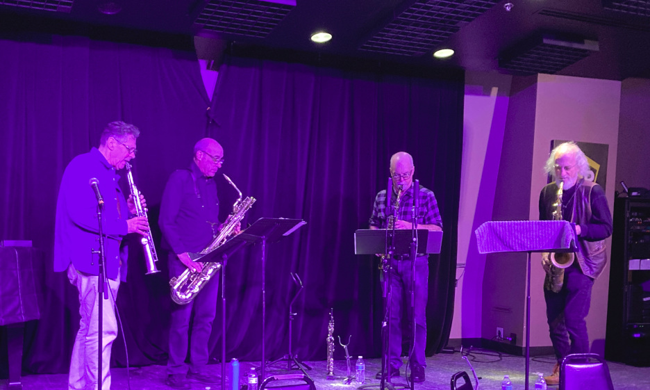 Rova Saxophone Quartet at Bop Stop